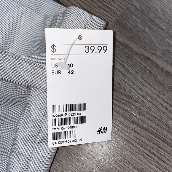 NWT H&M Paper bag pants - Picture 2 of 2